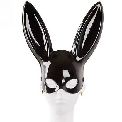 Lapin Noir Patent Leather Mask