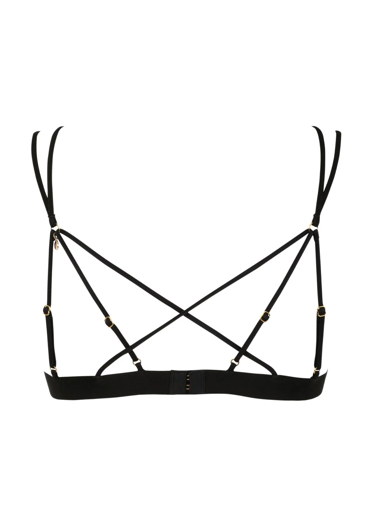 After Midnight Black Triangle Bra