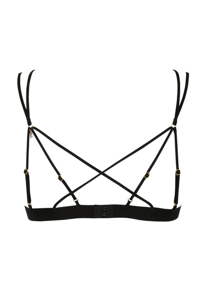After Midnight Black Triangle Bra