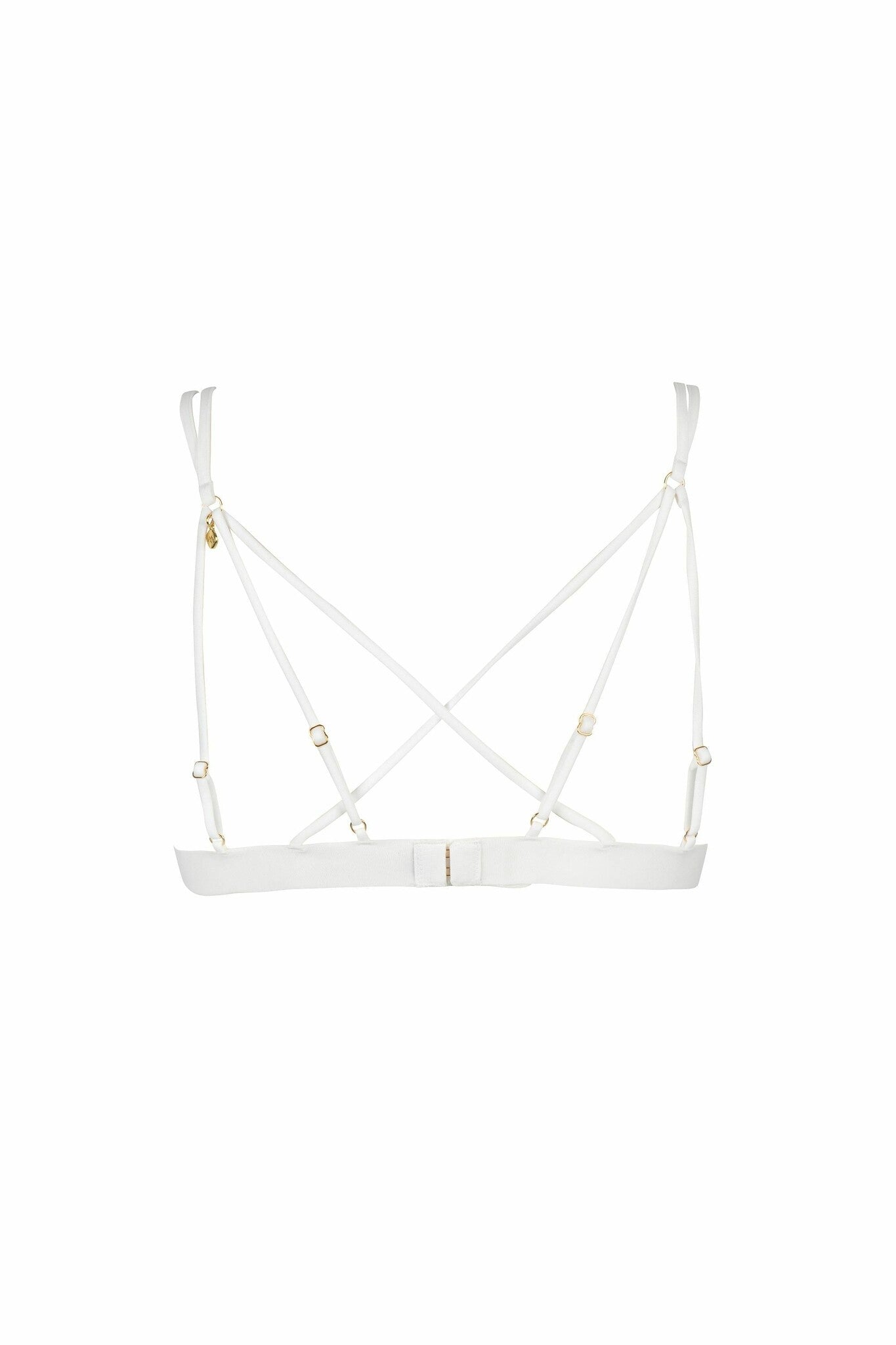 After Midnight Pearly White Triangle Bra