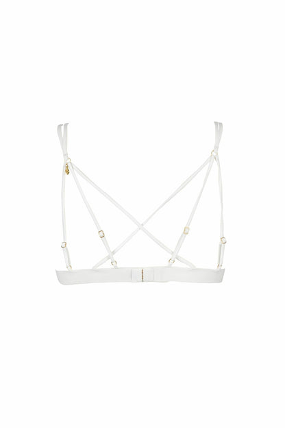 After Midnight Pearly White Triangle Bra