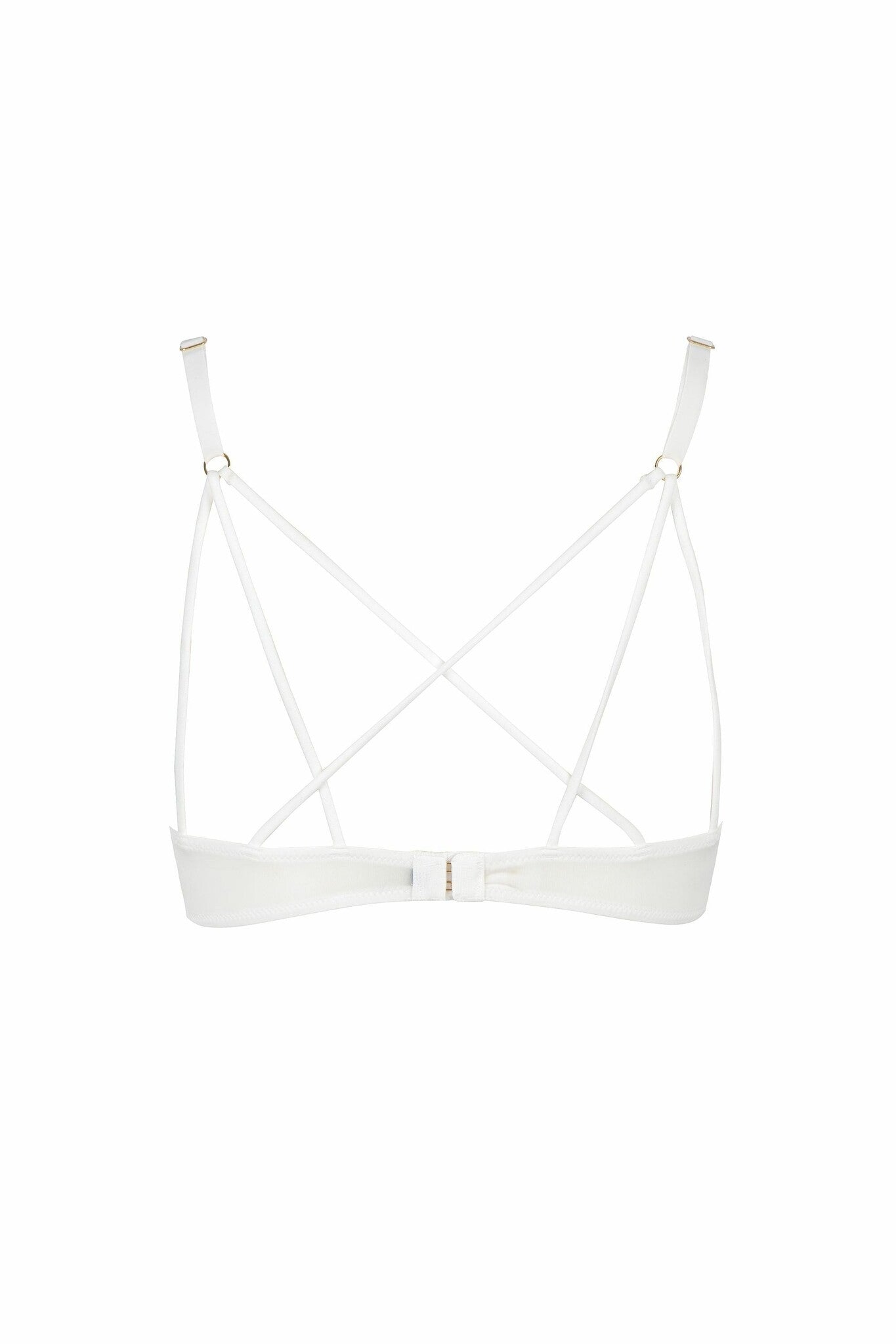 After Midnight Pearly White Underwire Bra