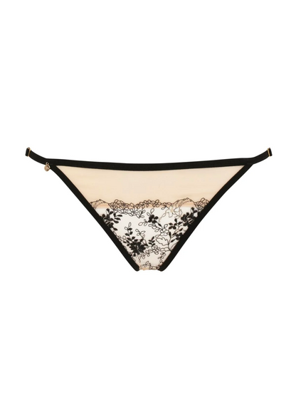 After Midnight Black Open Panty