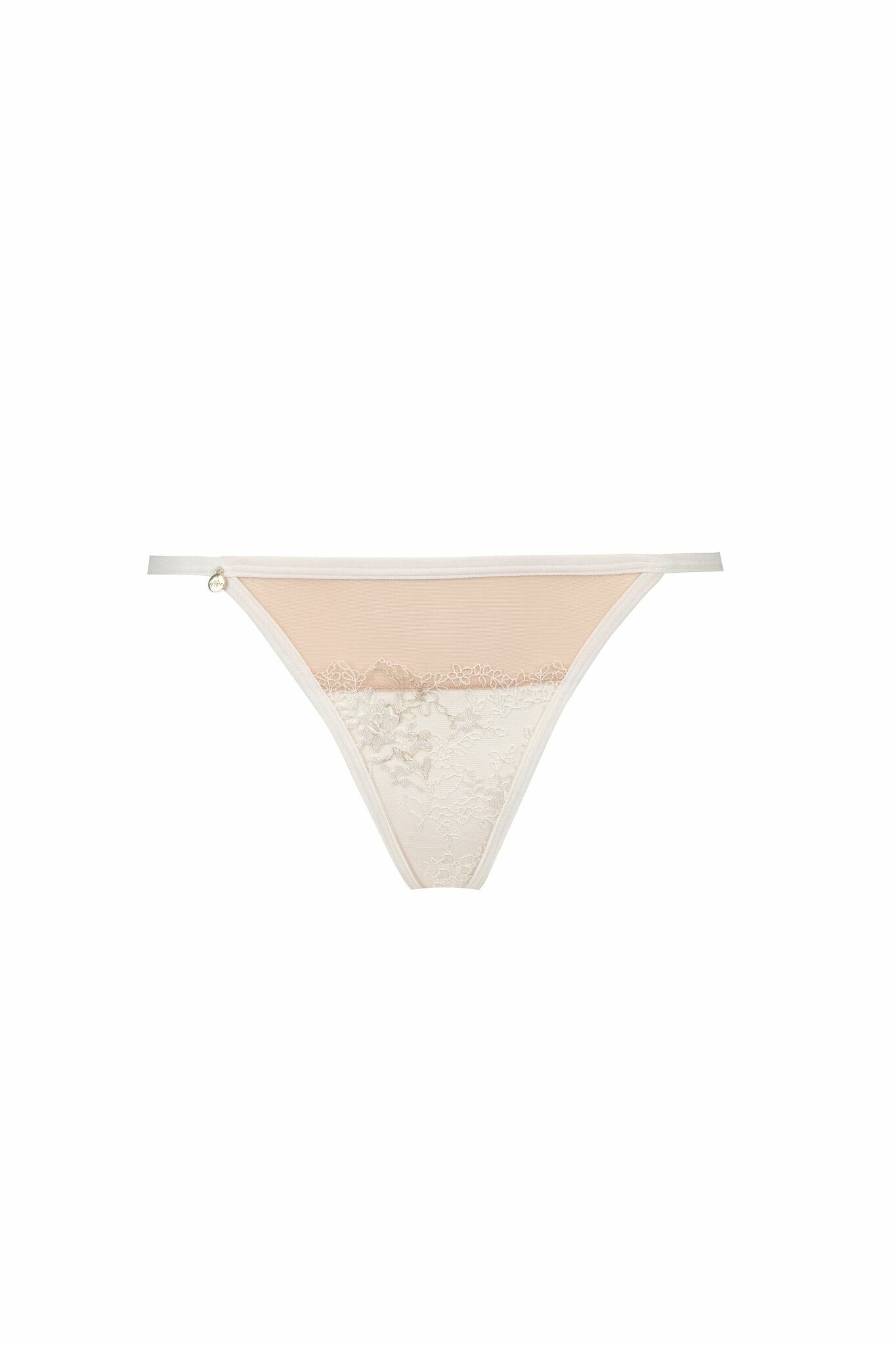 After Midnight Pearly White Open Panty