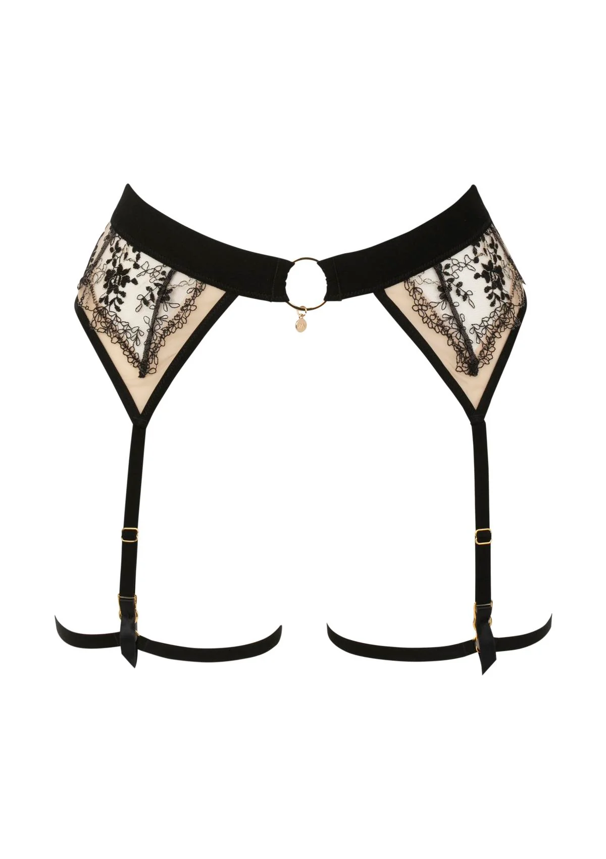 After Midnight  Black Garter Belt