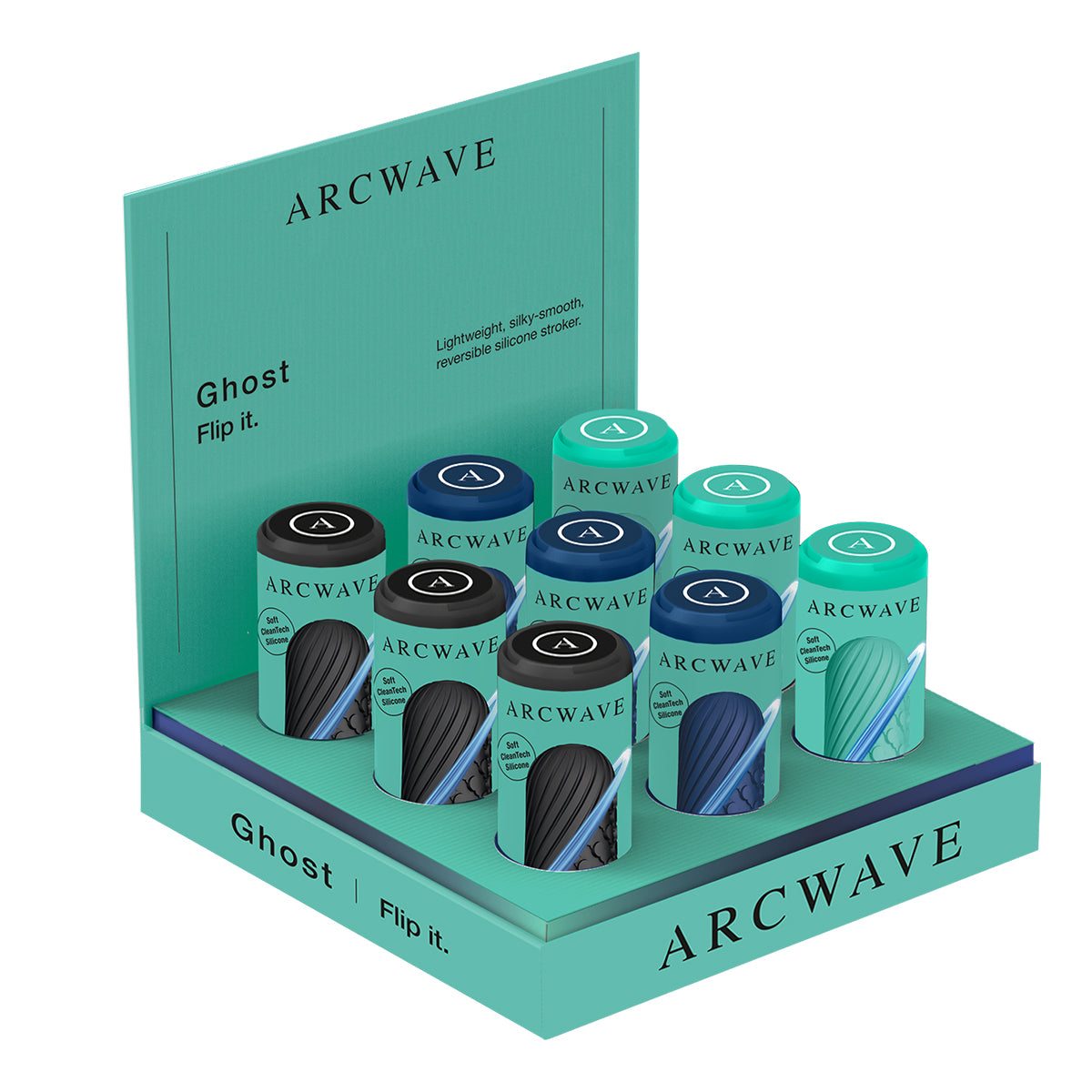 Ghost - 3 Of Each Color - 9pk - Prepack Display – Honey Gifts