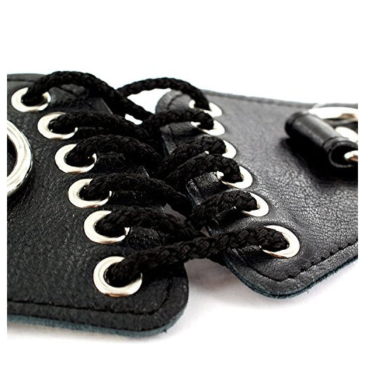 Aslan Leather Black Corset Harness