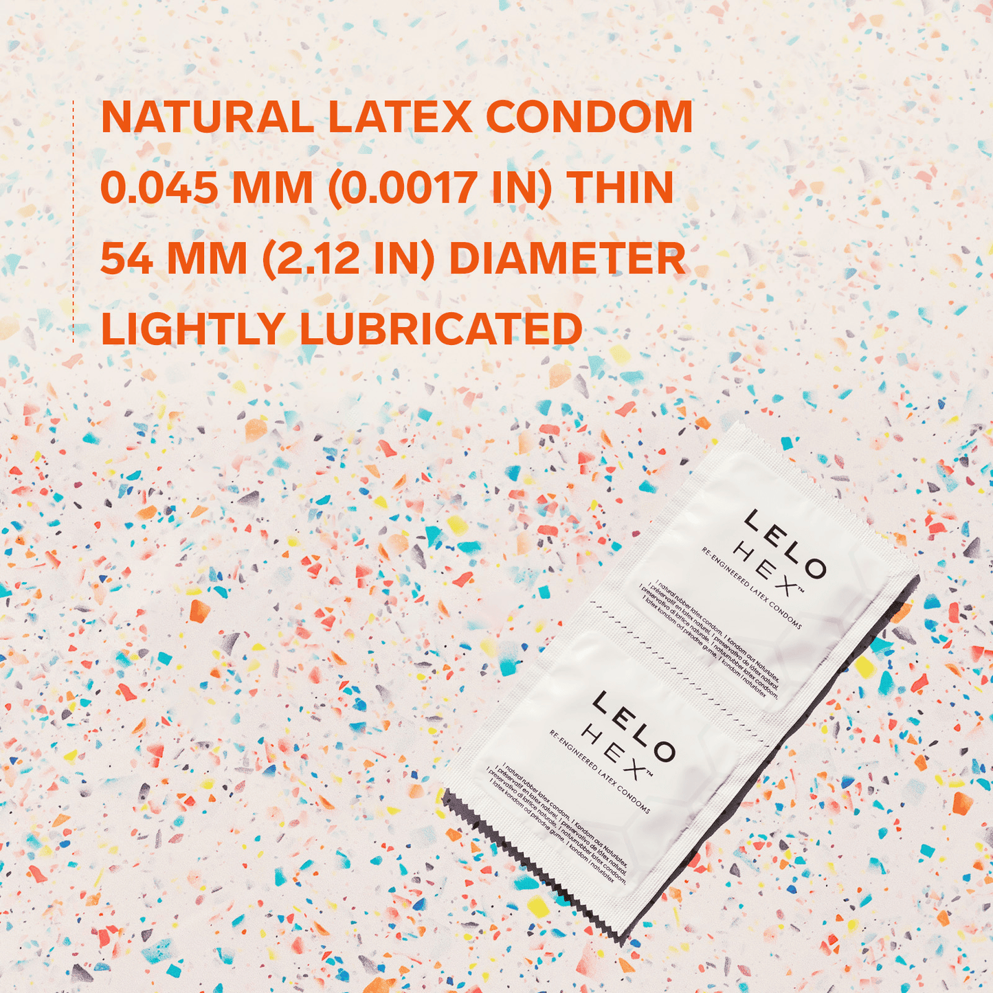 HEX Original Condoms, 3 Pack