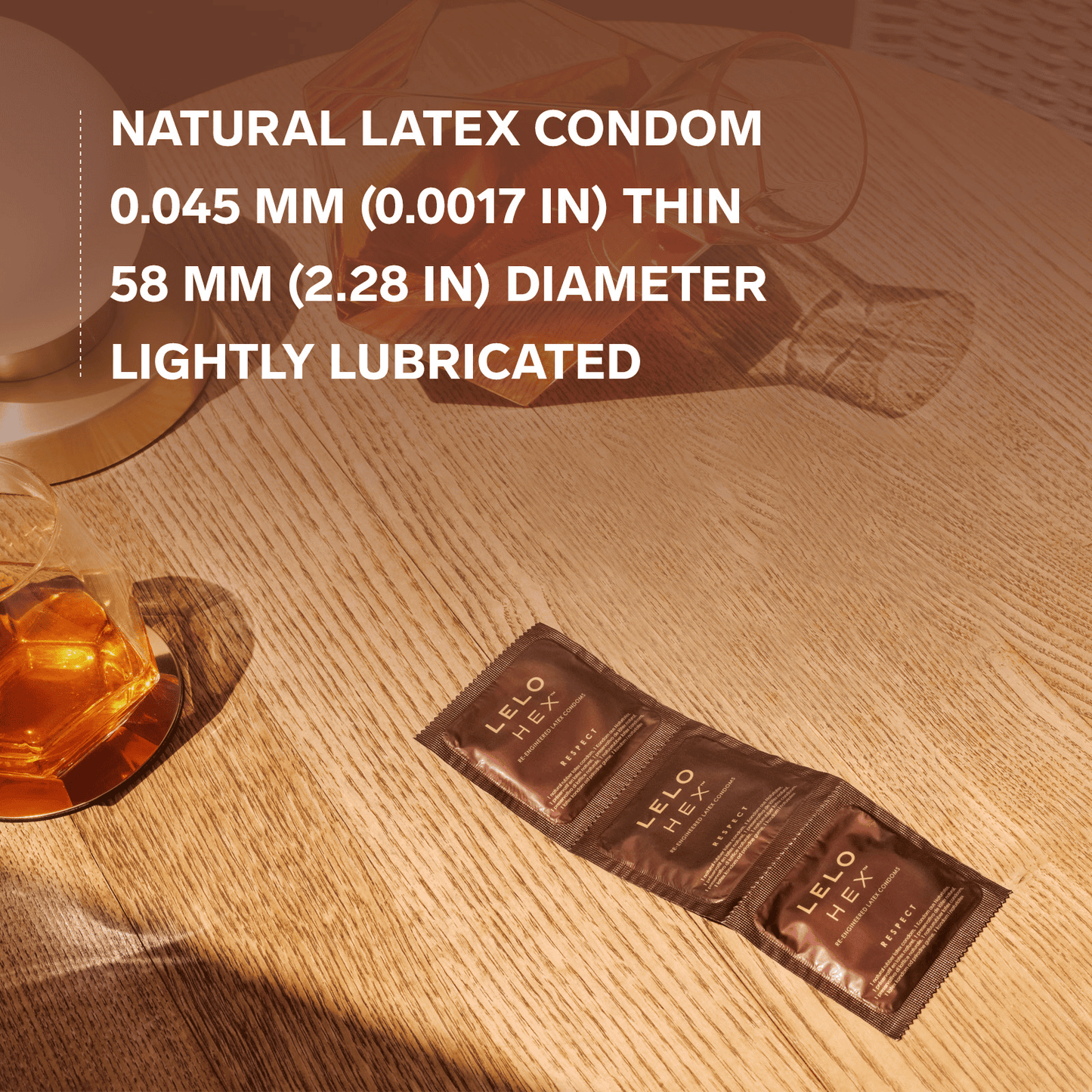 HEX Respect XL Condoms, 12 Pack