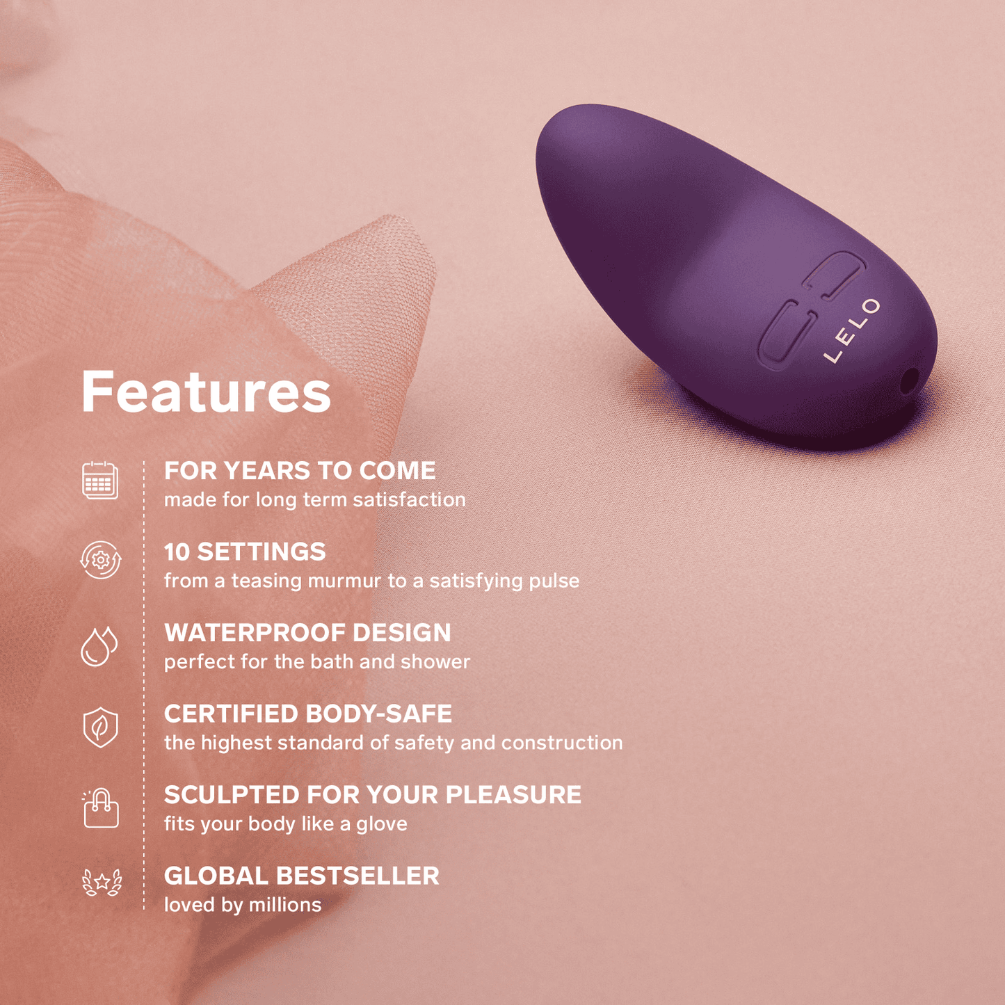 Lelo Lily 3 Clitoral Vibrator