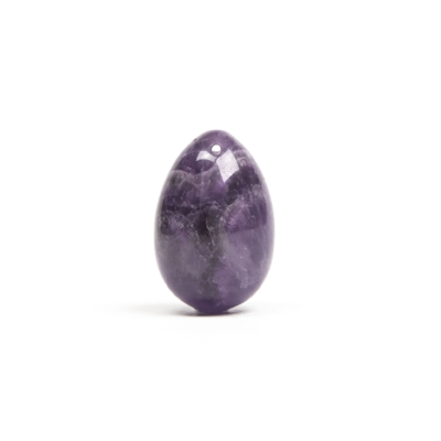 The Amethyst Crystal Yoni Egg Drilled