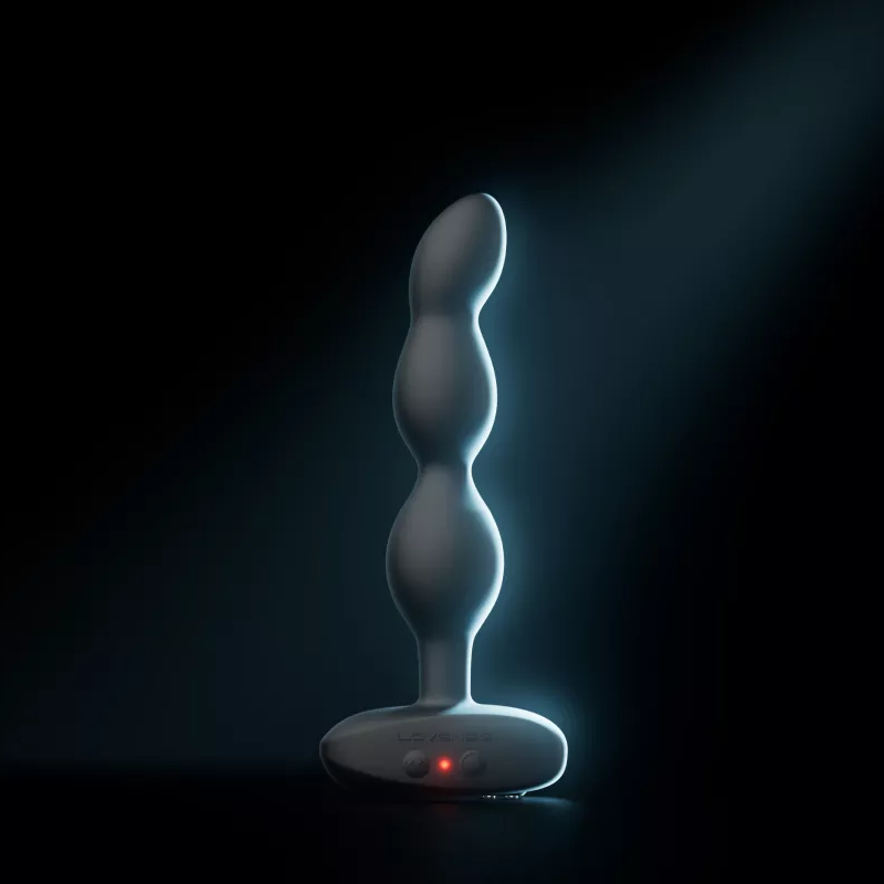 Lovense Ridge Vibrating Rotating Anal Beads