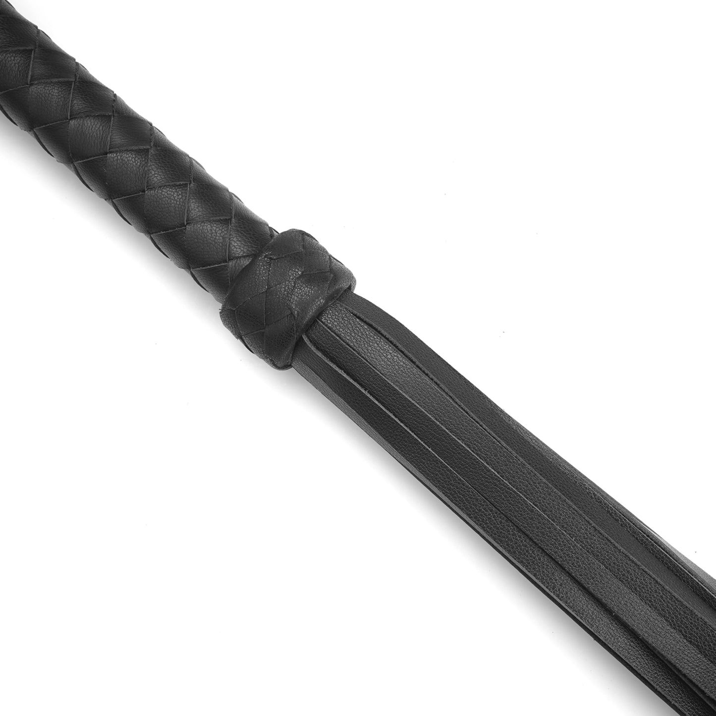Le Souverin Heavy Leather Braided Flogger