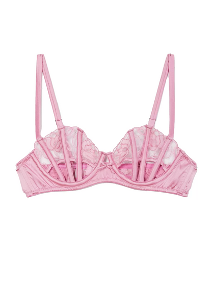 Fleur Du Mal Bella Embroidery Cutout Bra