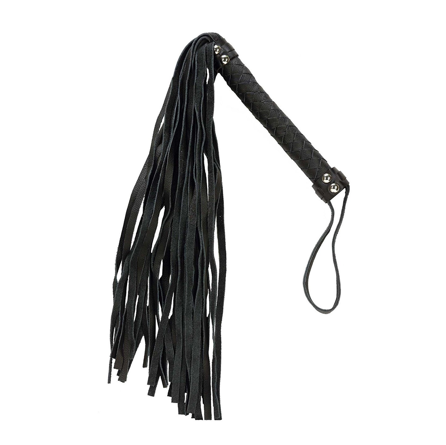 Black 26" Leather Flogger