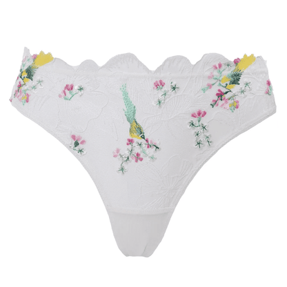 Winter Romance Tanga White