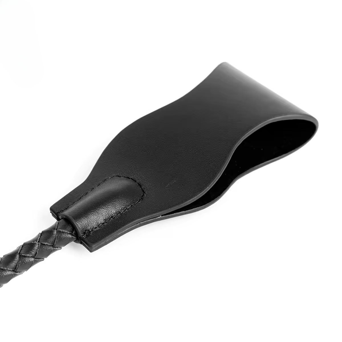 Patent Leather Tulip Crop