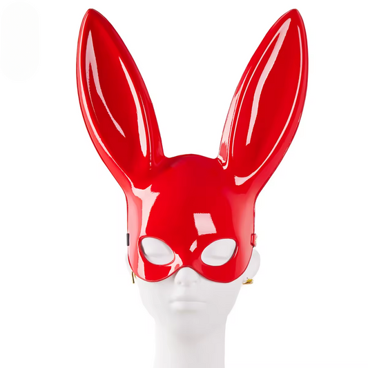 Lapin Rouge Patent Leather Mask