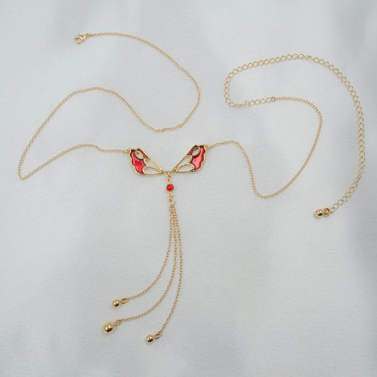 Gold Plated Butterfly Waist Chain