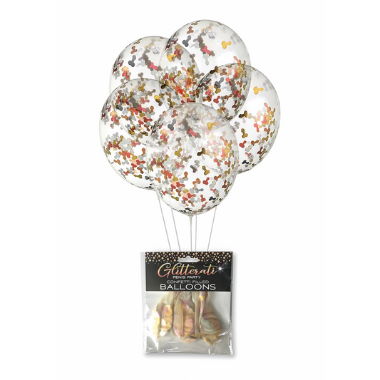 Glitter Confetti-Filled Balloons