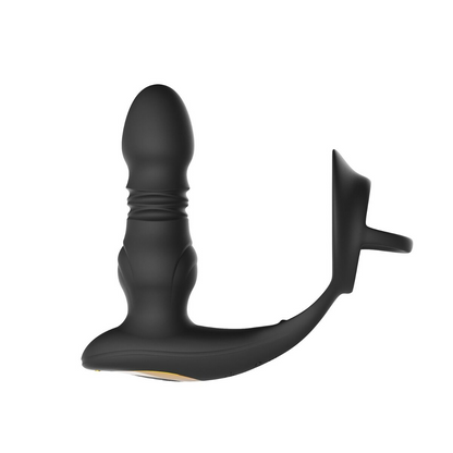 Cyrus Thrusting Prostate Massager with Cock Ring
