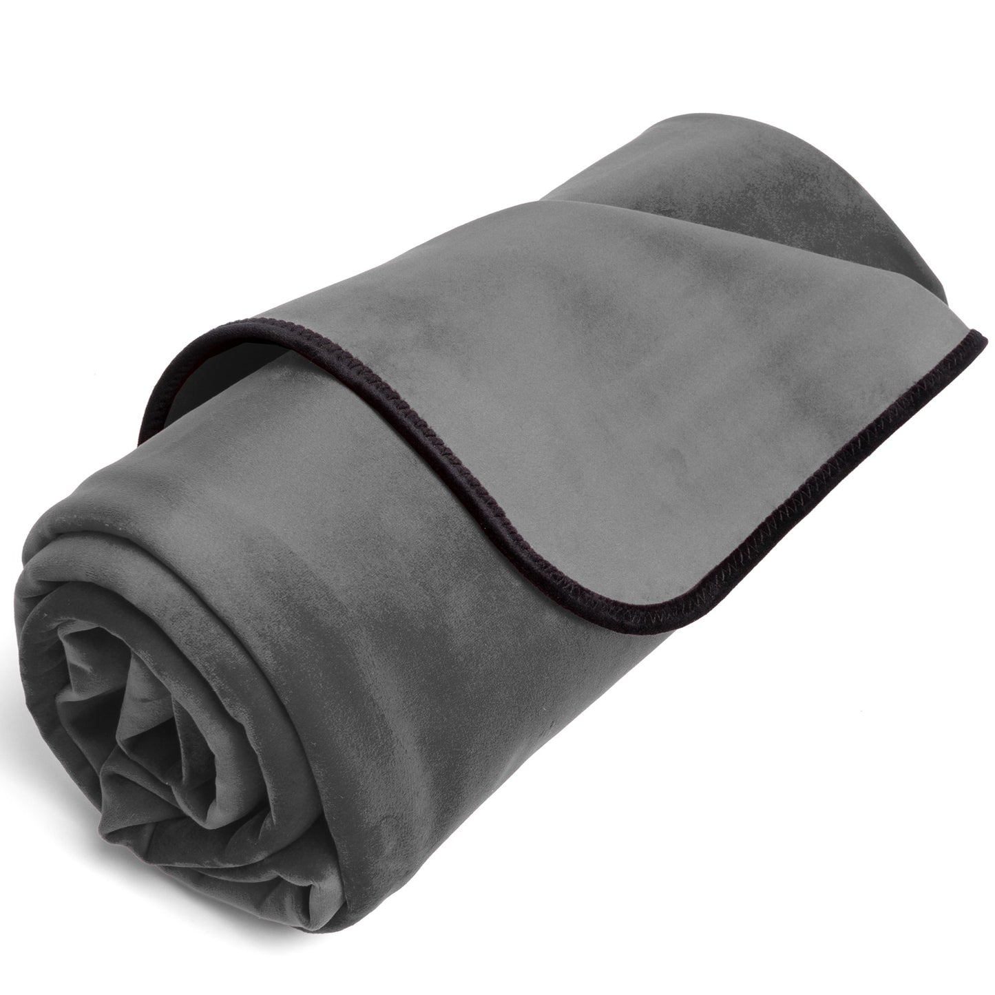 Fascinator Lush Throw King Size Grey Mircovelvet