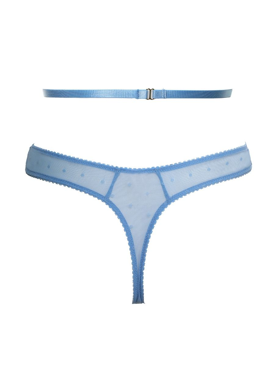 Pretty Woman Thong Blue