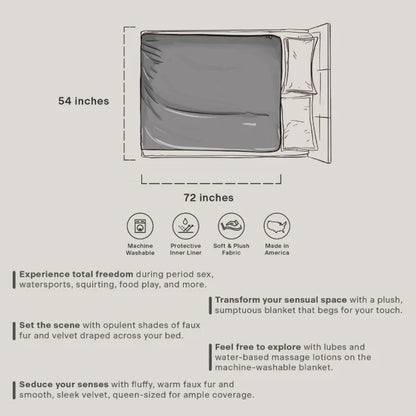 Liberator Fur Sex Blanket