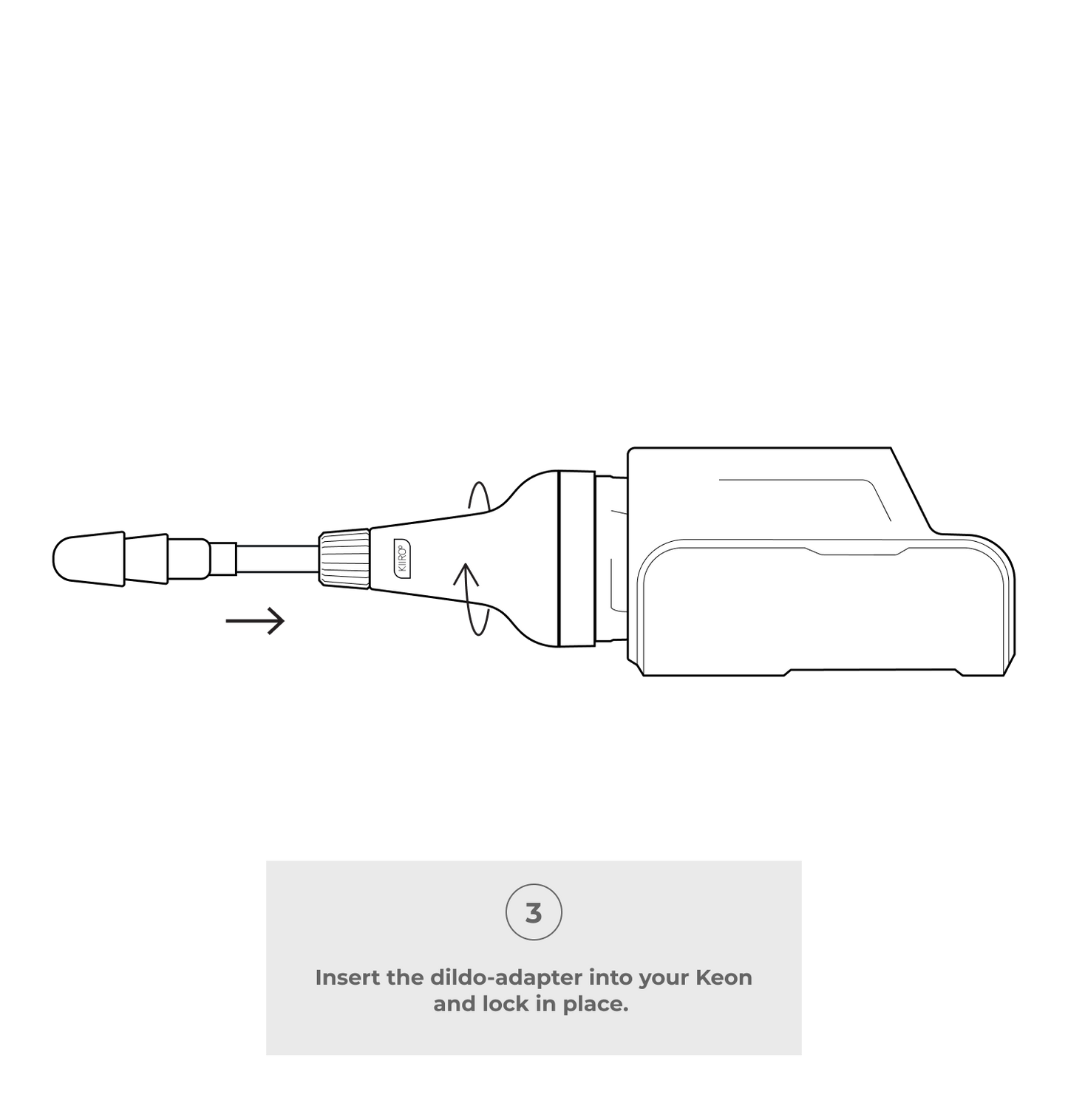 Keon Dildo Adapter