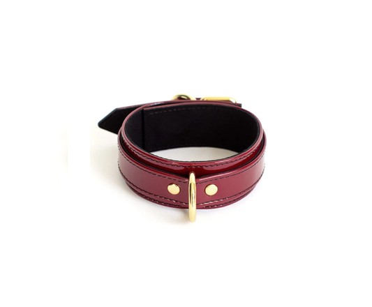 Dita Collar Patent Red