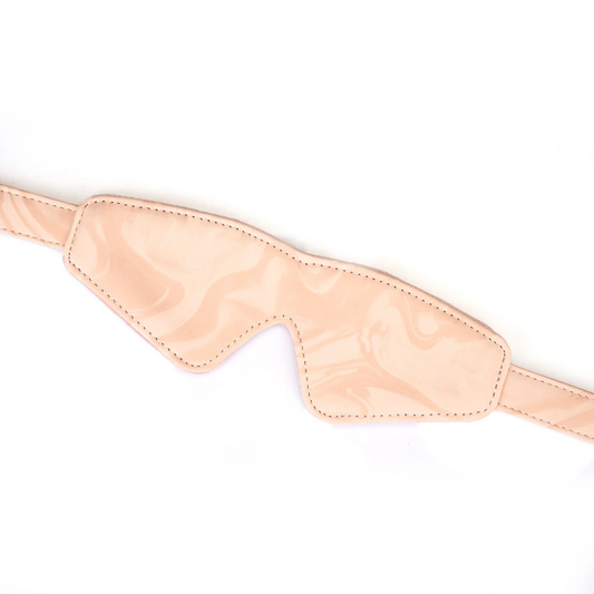 Plush Velour Pink Blindfold