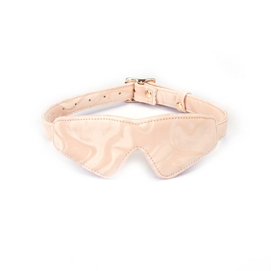 Plush Velour Pink Blindfold