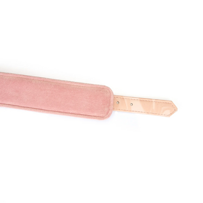 Plush Velour Pink Wrist Restraints