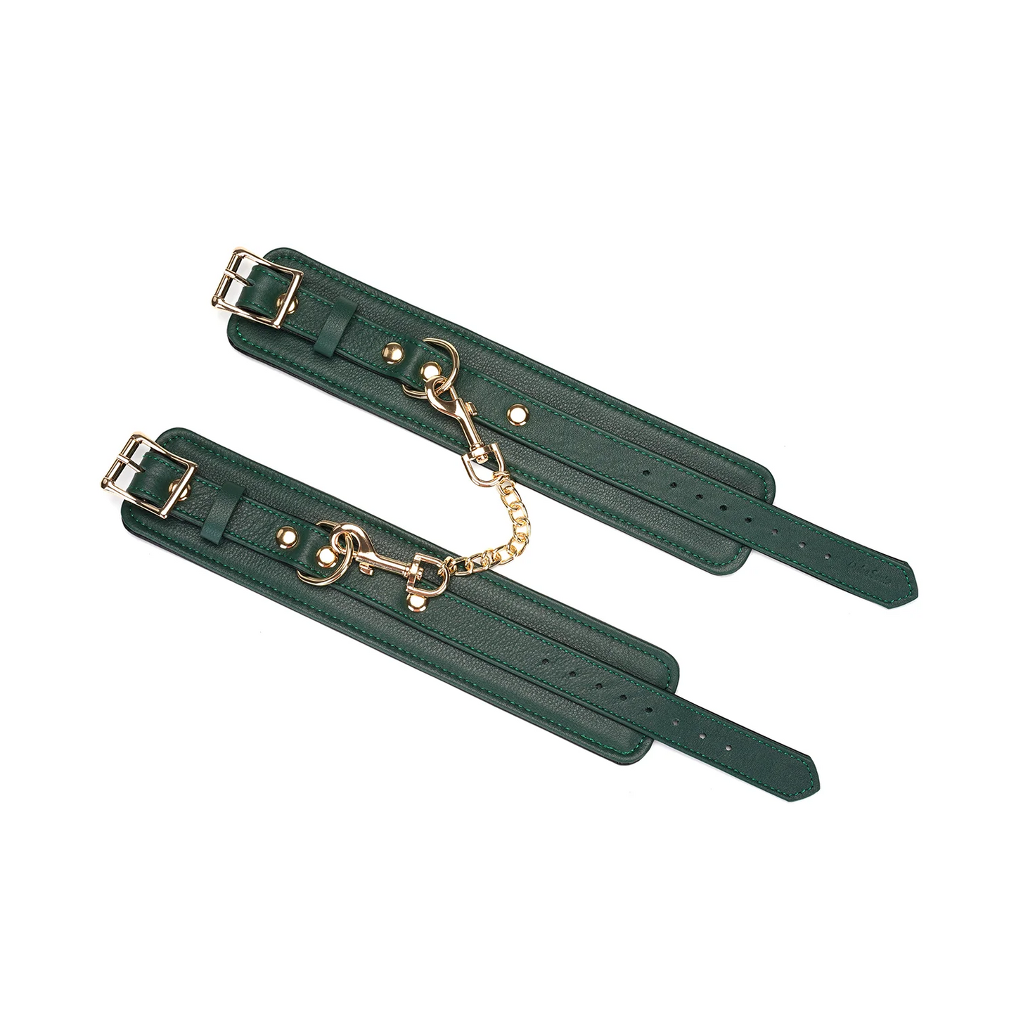 Evergreen Leather Anklecuffs
