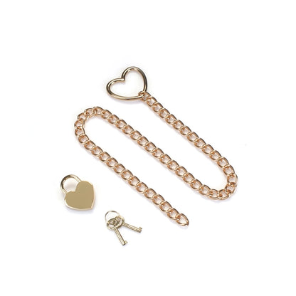 Heart Slip Chain Choker