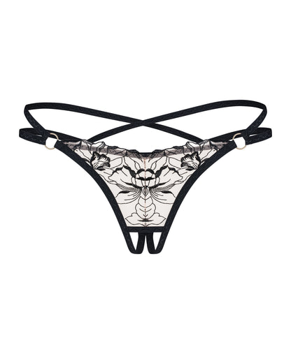 Vila Blanes Open-Crotch Thong