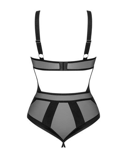 Amoria Open-Crotch Teddy