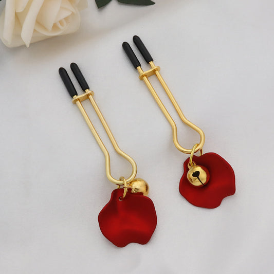 Rose Petal Bell Nipple Clamps