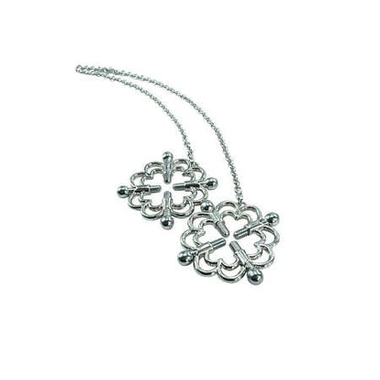 Four Point Silver Nipple Clamps