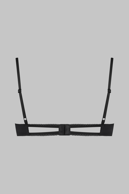 Maison Close Petit Secret Cupless Bra Noir