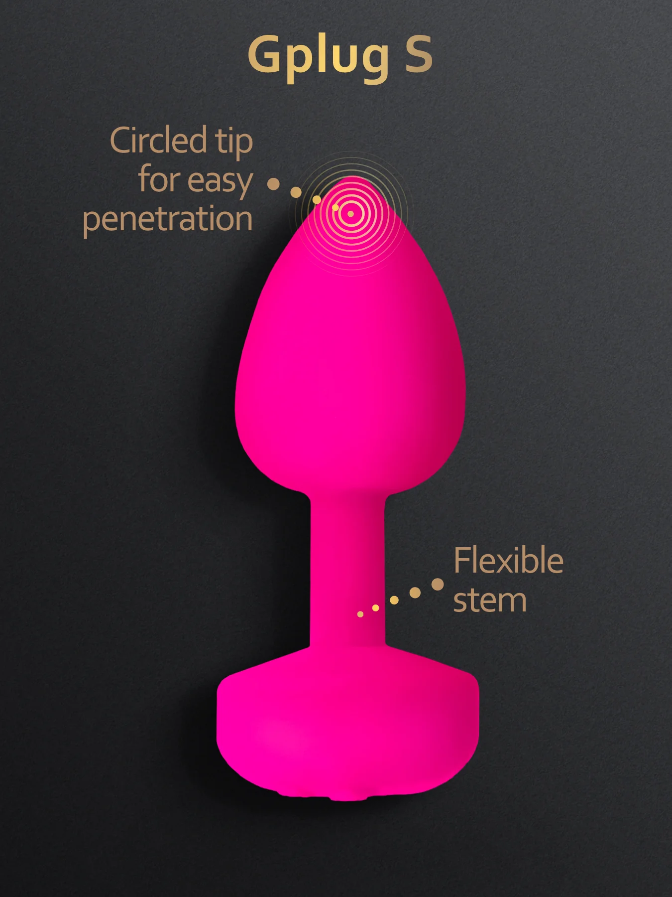 G-plug S Vibrating Plug