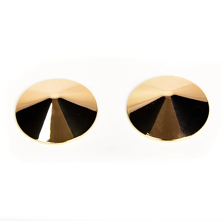 Gold Metal Nipple Pasties