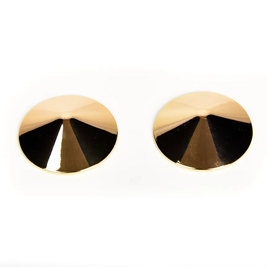 Gold Metal Nipple Pasties