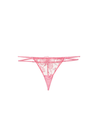 Fleur du Mal Harper Embroidery G-String