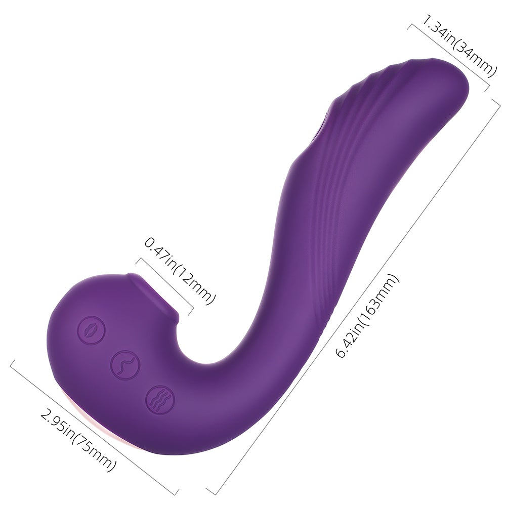 Angel Triple Tease Dual-Action Vibrator