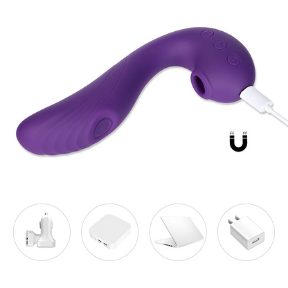 Angel Triple Tease Dual-Action Vibrator