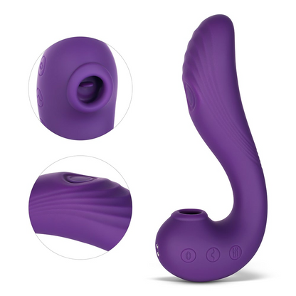 Angel Triple Tease Dual-Action Vibrator