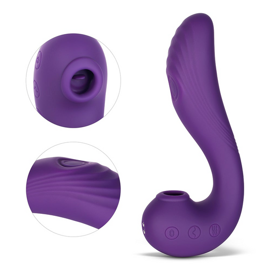 Angel Triple Tease Dual-Action Vibrator