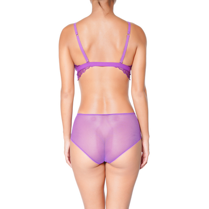 Symphonie Triangle Bralette Violet