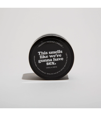 Naughty Mini Massage Candle